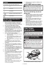 Preview for 4 page of Makita XT269T Instruction Manual