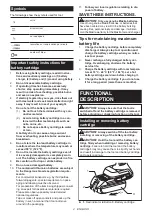 Preview for 4 page of Makita XT275T Instruction Manual