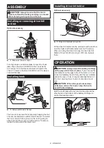 Preview for 8 page of Makita XT333X1 Instruction Manual
