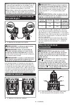 Предварительный просмотр 16 страницы Makita XT447T Instruction Manual