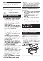 Предварительный просмотр 60 страницы Makita XT450T Instruction Manual