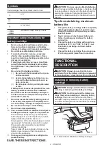 Preview for 4 page of Makita XT506S Instruction Manual