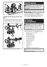 Preview for 18 page of Makita XTR01 Instruction Manual