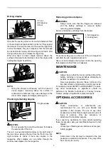 Preview for 7 page of Makita XTS01 Instruction Manual
