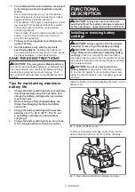 Предварительный просмотр 5 страницы Makita XTU02 Instruction Manual