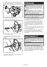 Предварительный просмотр 19 страницы Makita XTU02 Instruction Manual