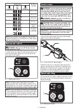 Предварительный просмотр 7 страницы Makita XUX01Z Instruction Manual