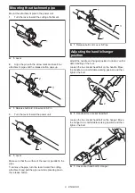 Предварительный просмотр 9 страницы Makita XUX01Z Instruction Manual