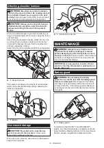 Предварительный просмотр 10 страницы Makita XUX01Z Instruction Manual