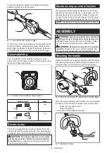 Предварительный просмотр 10 страницы Makita XUX02 Instruction Manual