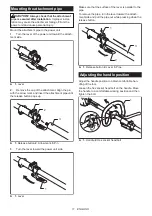 Предварительный просмотр 11 страницы Makita XUX02 Instruction Manual