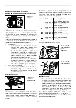 Предварительный просмотр 27 страницы Makita XVJ03 Instruction Manual