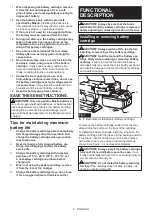 Preview for 5 page of Makita XVJ04 Instruction Manual