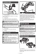 Preview for 11 page of Makita XVP01 Instruction Manual