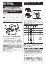 Preview for 5 page of Makita XVR01 Instruction Manual