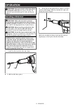 Preview for 8 page of Makita XVR01 Instruction Manual