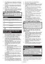 Preview for 4 page of Makita XWL01 Instruction Manual