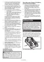 Preview for 14 page of Makita XWL01 Instruction Manual