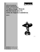 Makita XWT01 Instruction Manual preview