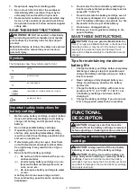 Preview for 4 page of Makita XWT07 Instruction Manual
