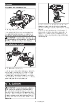 Предварительный просмотр 21 страницы Makita XWT07 Instruction Manual