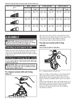 Preview for 7 page of Makita XWT07 Manual