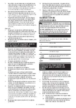 Preview for 15 page of Makita XWT07XV Instruction Manual