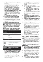 Preview for 4 page of Makita XWT08XV Instruction Manual