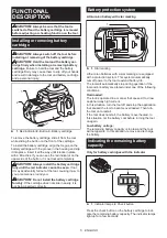 Предварительный просмотр 5 страницы Makita XWT08XV Instruction Manual