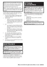 Preview for 12 page of Makita XWT08XV Instruction Manual