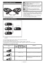 Preview for 8 page of Makita XWT08Z Instruction Manual