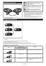 Предварительный просмотр 7 страницы Makita XWT09 Instruction Manual