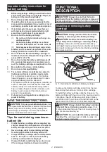 Preview for 4 page of Makita XWT11 Instruction Manual