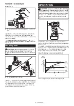Preview for 11 page of Makita XWT14 Instruction Manual