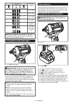 Preview for 18 page of Makita XWT14 Instruction Manual