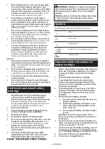 Предварительный просмотр 4 страницы Makita XWT17 Instruction Manual