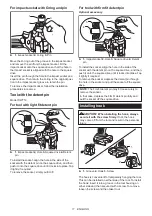 Предварительный просмотр 11 страницы Makita XWT17 Instruction Manual