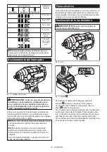 Preview for 19 page of Makita XWT17 Instruction Manual