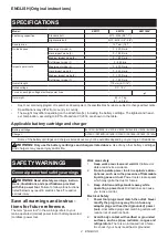 Preview for 2 page of Makita XWT18XV Instruction Manual