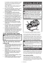 Preview for 5 page of Makita XWT18XV Instruction Manual
