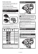 Preview for 6 page of Makita XWT18XV Instruction Manual