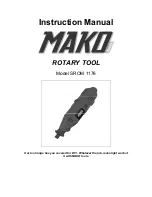 Mako SROM 1176 Instruction Manual preview