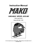 Mako SROM 1195 Instruction Manual preview