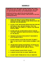 Preview for 4 page of Makro Detektor JEOHUNTER 3D Dual System User Manual