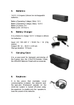 Preview for 9 page of Makro Detektor JEOHUNTER 3D Dual System User Manual