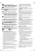 Предварительный просмотр 18 страницы makro GWB1020 Instruction Manual