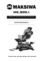MAKSIWA MK.300.I Instruction Manual preview