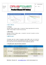 Preview for 5 page of MAKSPOWER HC12.8V100Ah Product Manual