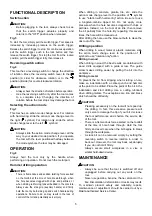 Preview for 5 page of Maktec M8100 Instruction Manual