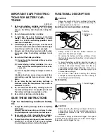 Preview for 4 page of Maktec MT062 User Manual